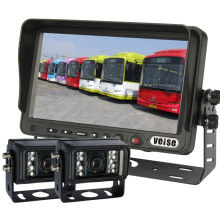 Backup Camera System Kit, 7′′ Screen Monitor, IP69 Waterproof Rear View Camera for Truck/Semi-Trailer/Box Truck/RV, Sharp CCD Chip